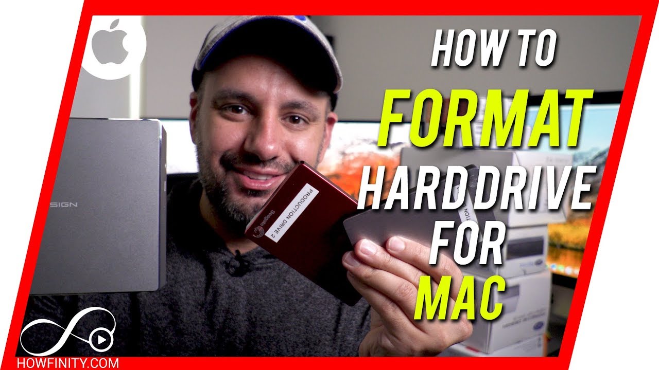format hard drive for mac osx